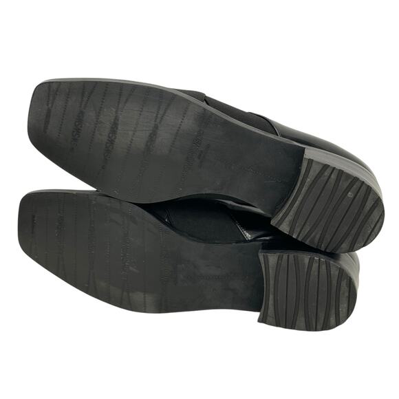 Stuart Weitzman The Band Loafer Elastic SZ 9 Women's Black Patent Career Office - Picture 8 of 11